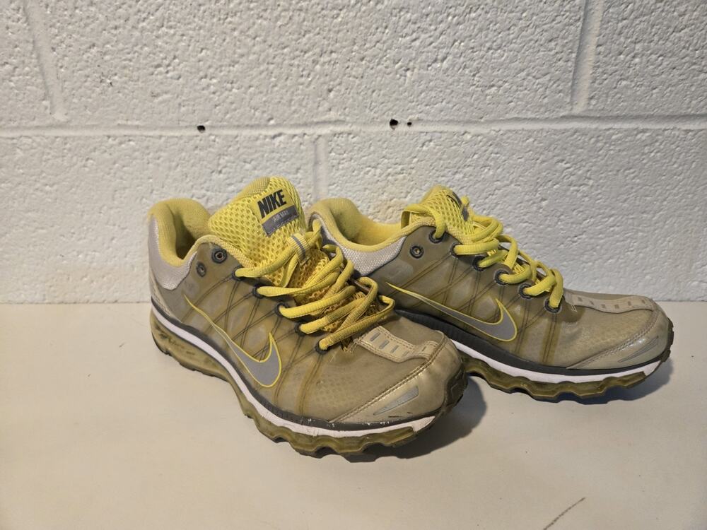 Nike Air Max 2009 Yellow Womens 8 Used Good Condition